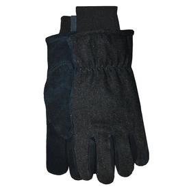 MidWest Quality Gloves, Inc. X-large Male Black Wool Leather Insulated Winter Gloves