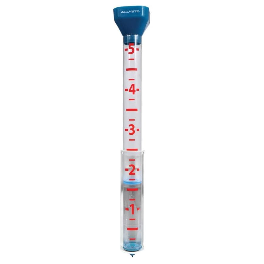 AcuRite 5in Plastic Rain Gauge at