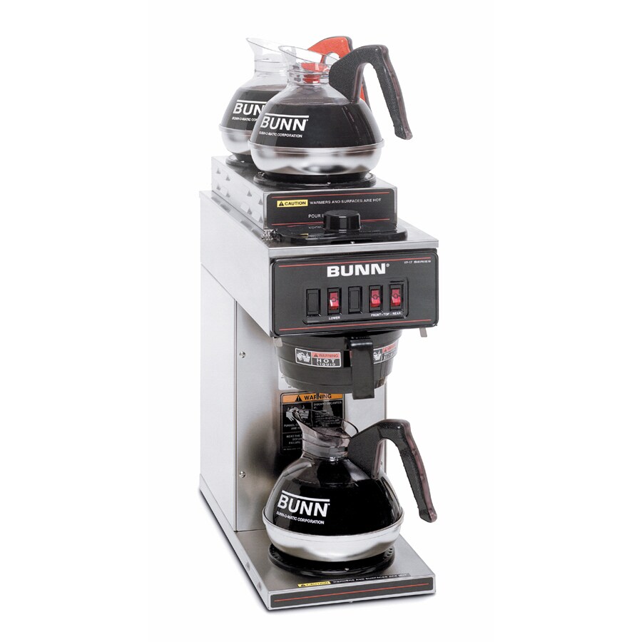 BUNN VP17-3 12-Cup Stainless Steel Commercial Coffee Maker At Lowes.com