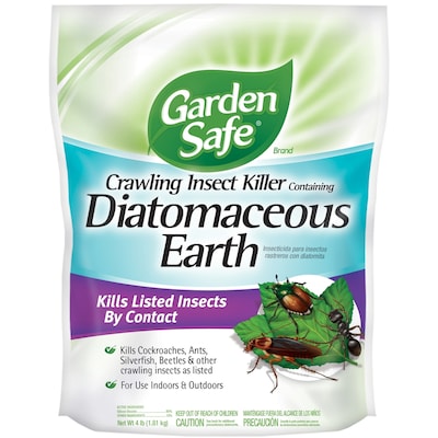 Garden Safe Diatomaceous Earth 4 Lb Insect Killer At Lowes Com
