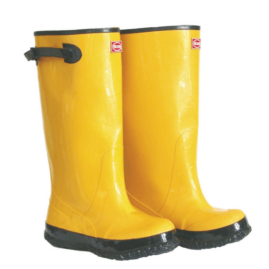 Boss Lined Yellow Rubber Boots (11) at Lowes.com
