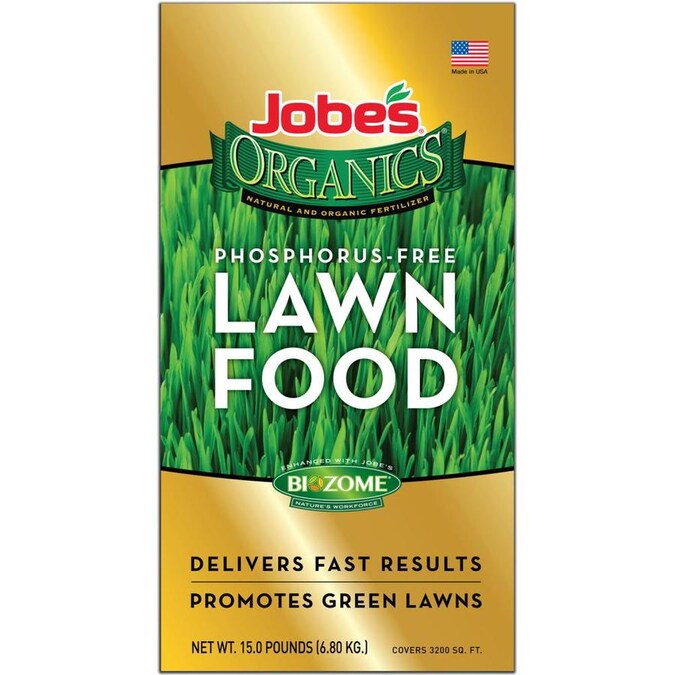 Jobe's Organics 15-lb 5000-sq ft 7-3 Natural All-Purpose Lawn