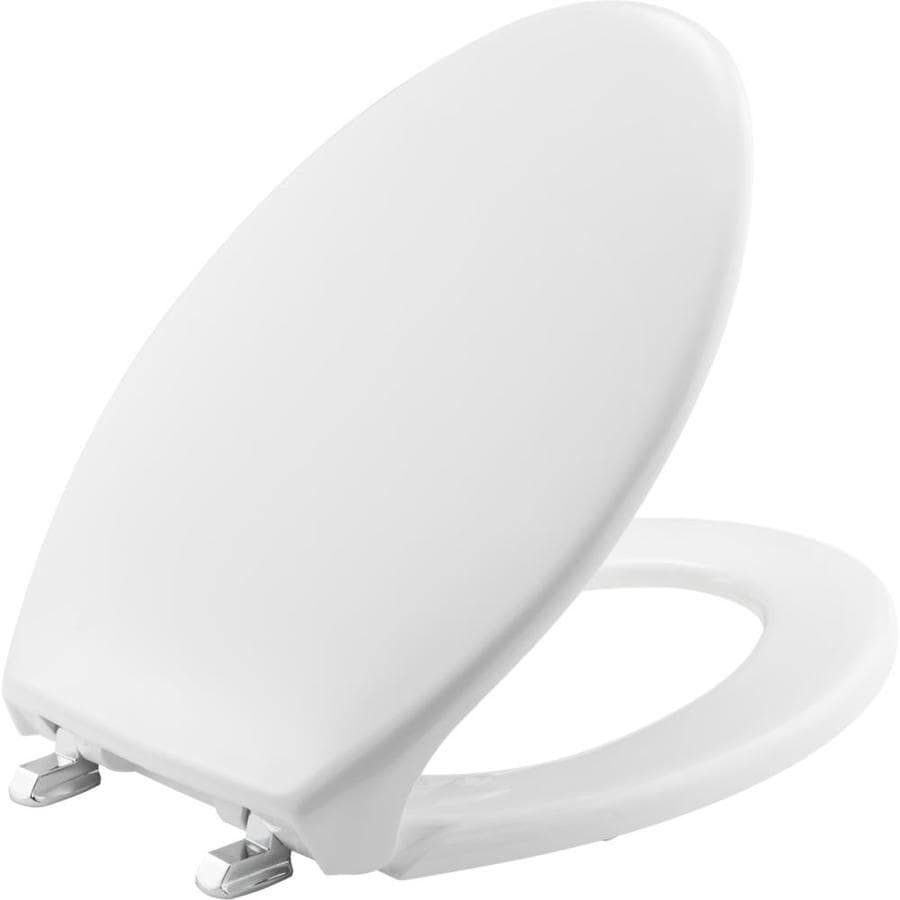 Bemis Commercial Plastic Elongated Toilet Seat At