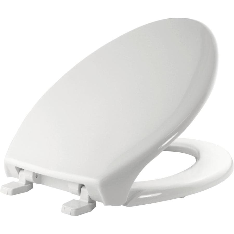 Bemis Commercial Plastic Elongated Toilet Seat at Lowes.com