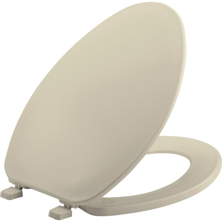 Bemis Bone Elongated Toilet Seat in the Toilet Seats department at ...