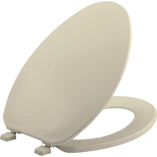 Bemis Bone Elongated Toilet Seat in the Toilet Seats ...