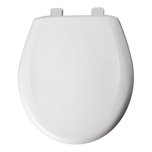 Bemis White Elongated SlowClose Toilet Seat in the Toilet Seats