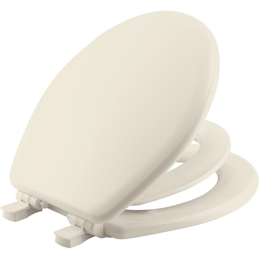 Bemis NextStep Biscuit Round Slow-Close Toilet Seat in the Toilet Seats ...