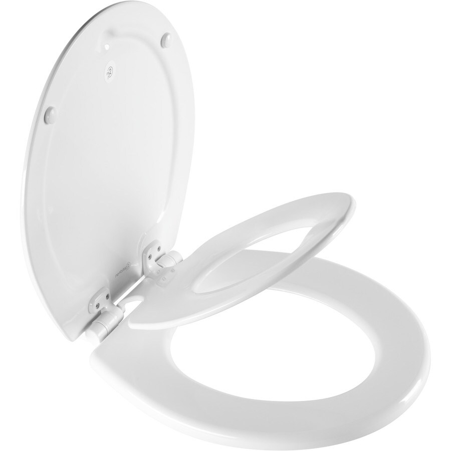 Mayfair by Bemis Removable Round White NextStep2 Child/Adult Slow-Close ...