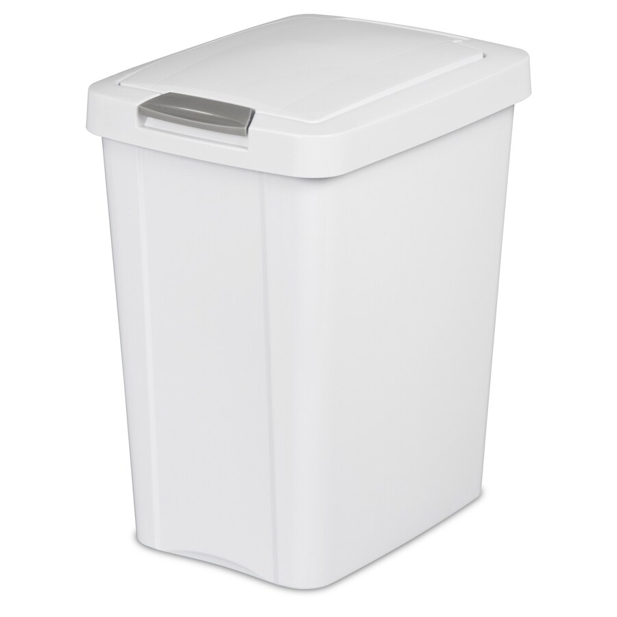 Shop Sterilite Corporation White Wastebasket at Lowes.com