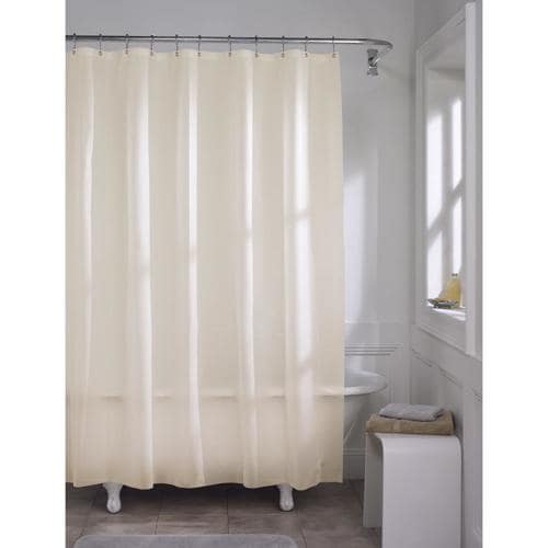 Vinyl Solid/beige Solid Shower liner in the Shower Curtains & Liners