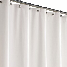 UPC 073161981792 product image for Style Selections Polyester White Shower Liner | upcitemdb.com