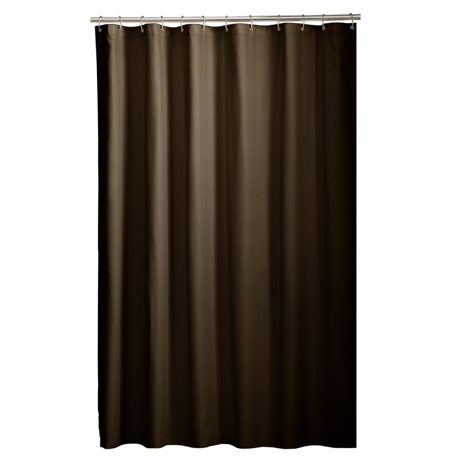 Style Selections 72in L Polyester Shower Liner at