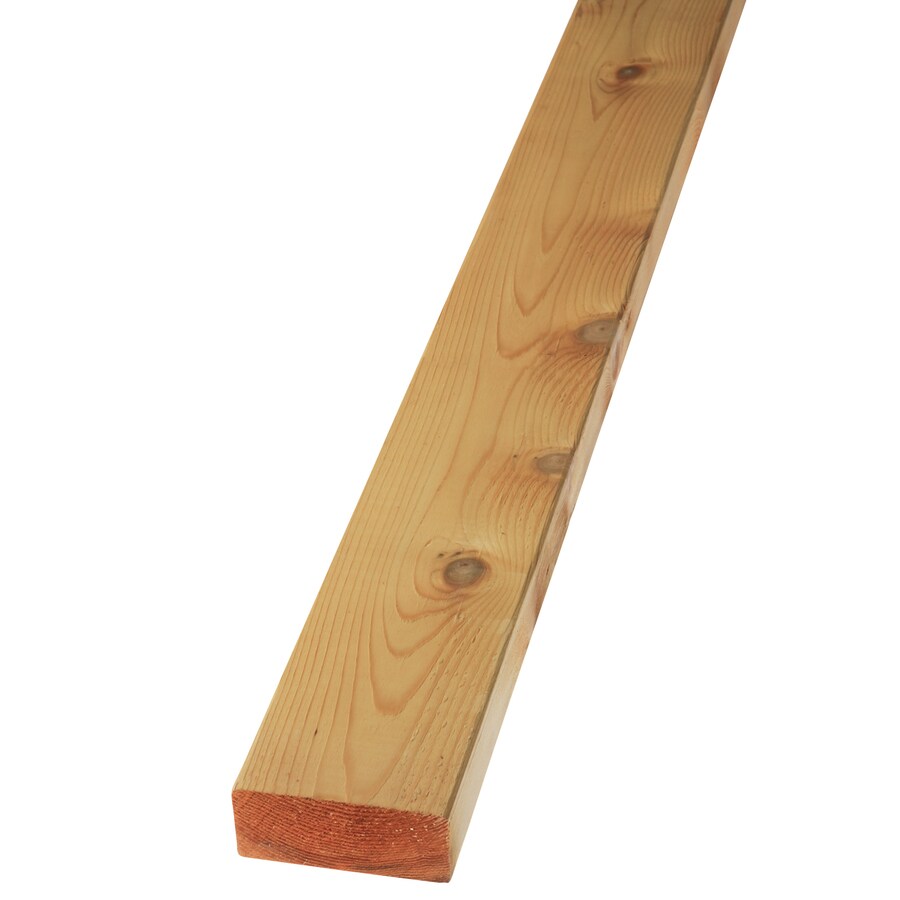  39977 Wood Cedar Fence Rail (Actual: 1.5-in x 2.5-in x 12-ft)