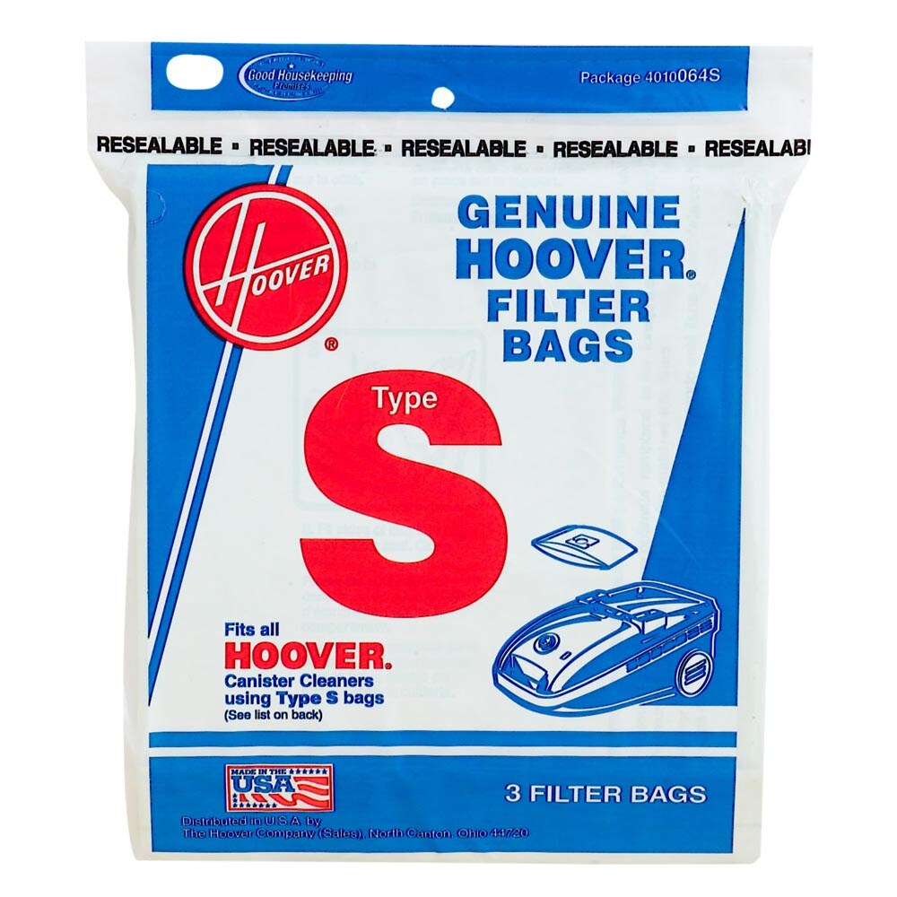Hoover Type S Power Nozzle Canister Filter Bags at