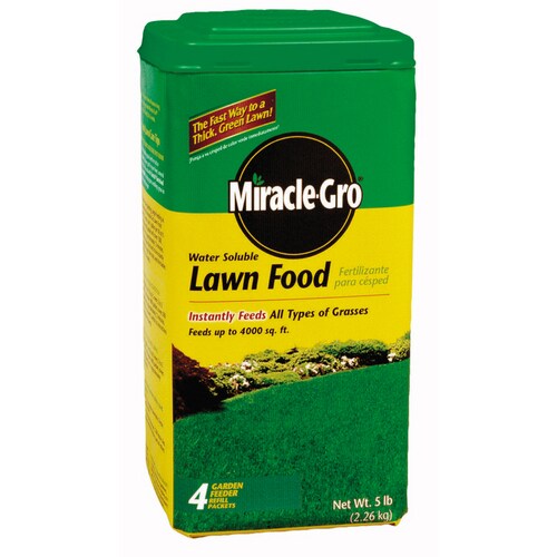 Miracle-Gro 5 Lbs. Water-Soluble Lawn Food at Lowes.com
