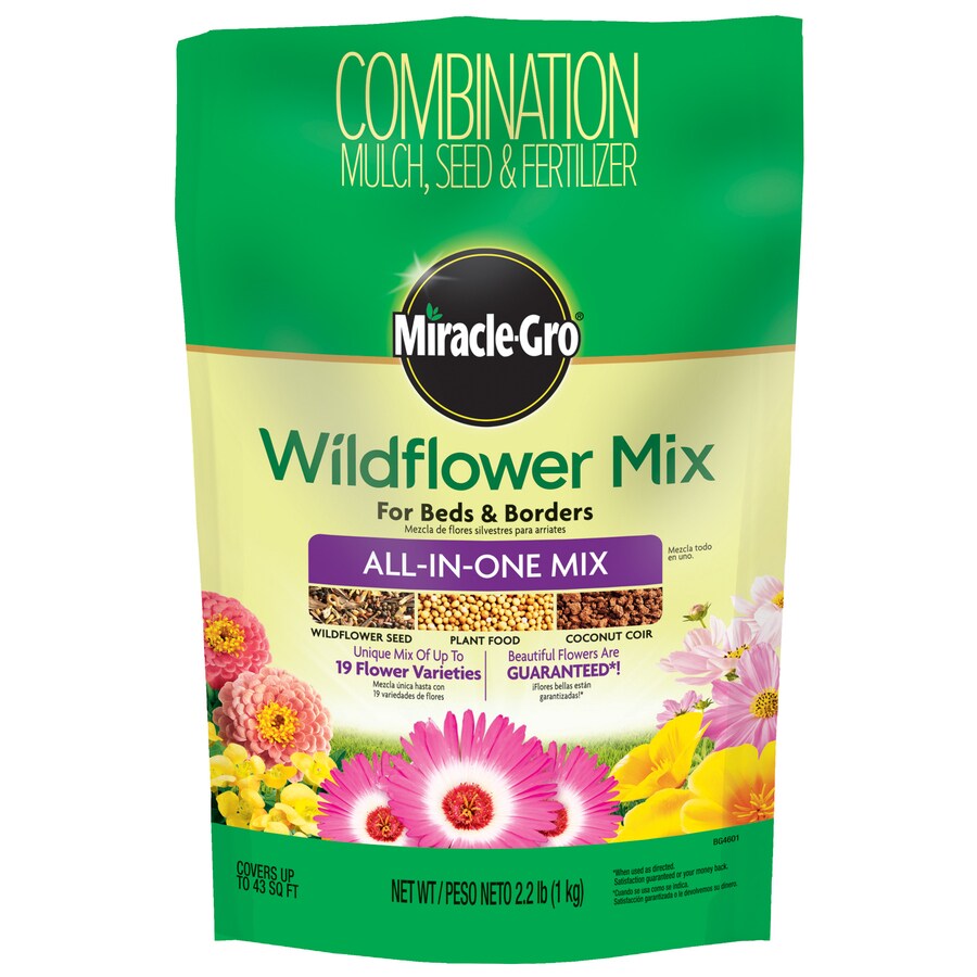 Shop Miracle-Gro Wildflower All-in-1 Mix Flower Seed Packet at Lowes.com