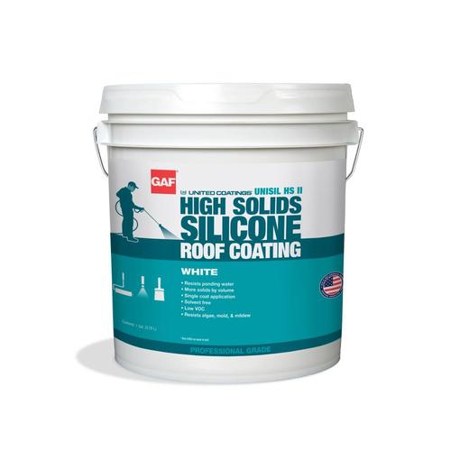 GAF United Coatings 1Gallon Silicone Reflective Roof Coating (20year
