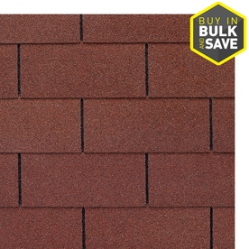 Red Roof Shingles At Lowes Gaf Royal Sovereign 33 Sq Ft Russet Red 3 Tab Roof Shingles