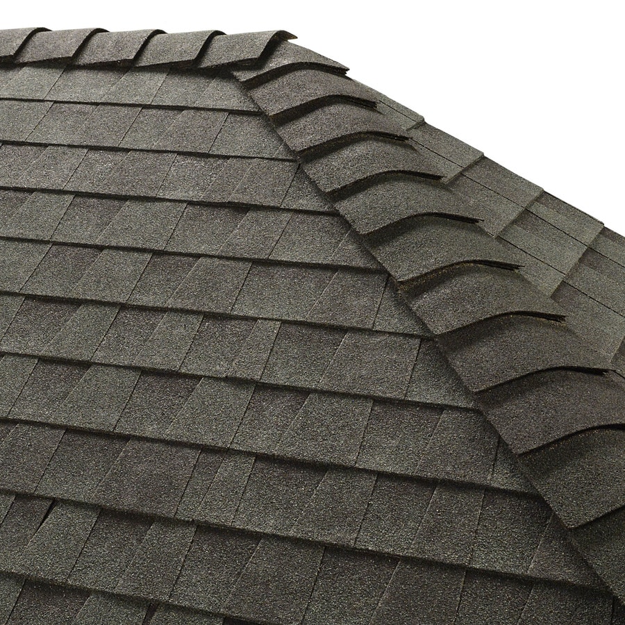 GAF Z Ridge 33-lin ft Hunter Green Hip and Ridge Roof Shingles at Lowes.com