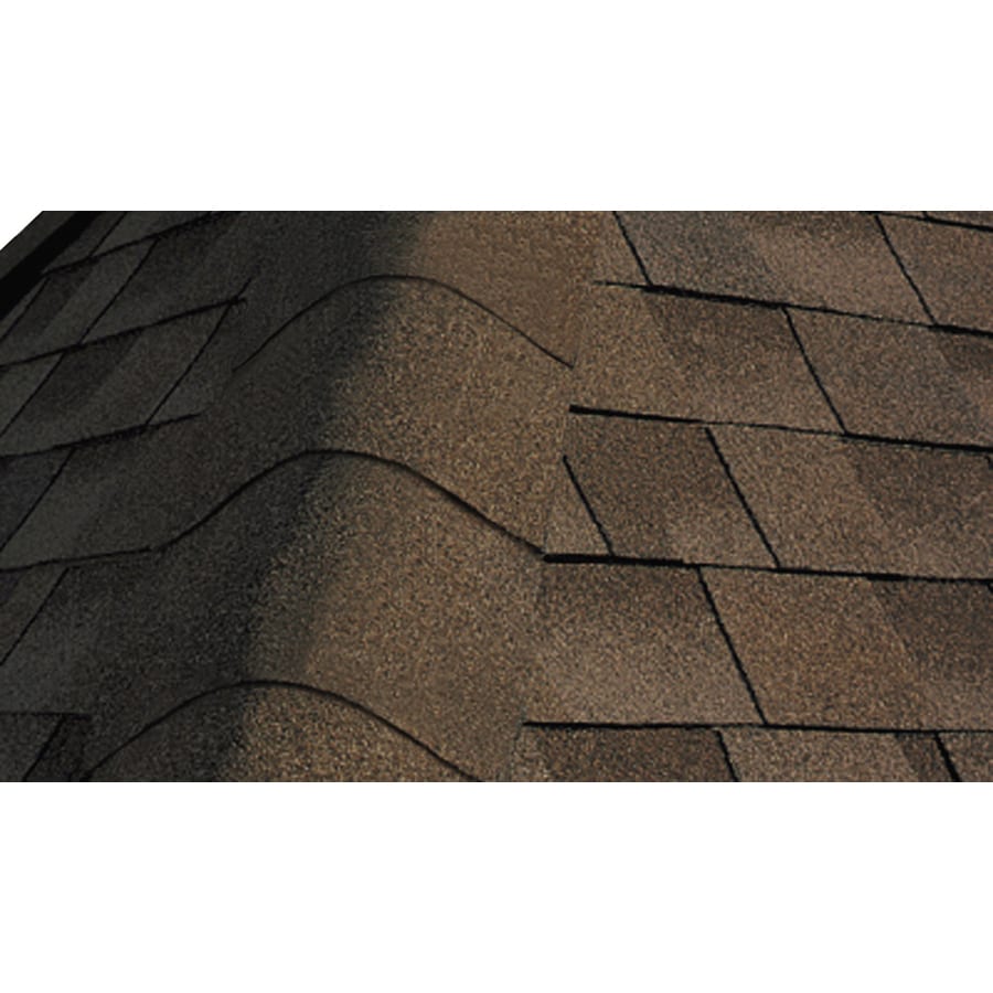 GAF Seal A Ridge 25-lin Ft Seal A Ridge Adobe Sunset Hip And Ridge Roof ...