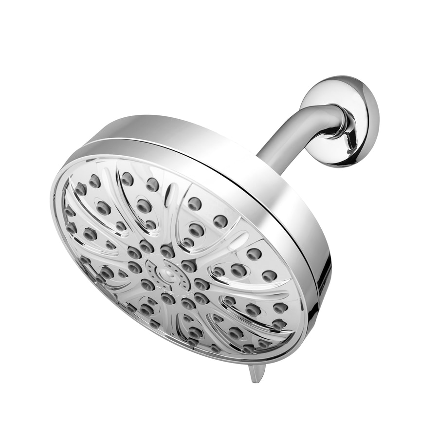 Waterpik PowerPulse Massage Chrome 6Spray Rain Shower Head at