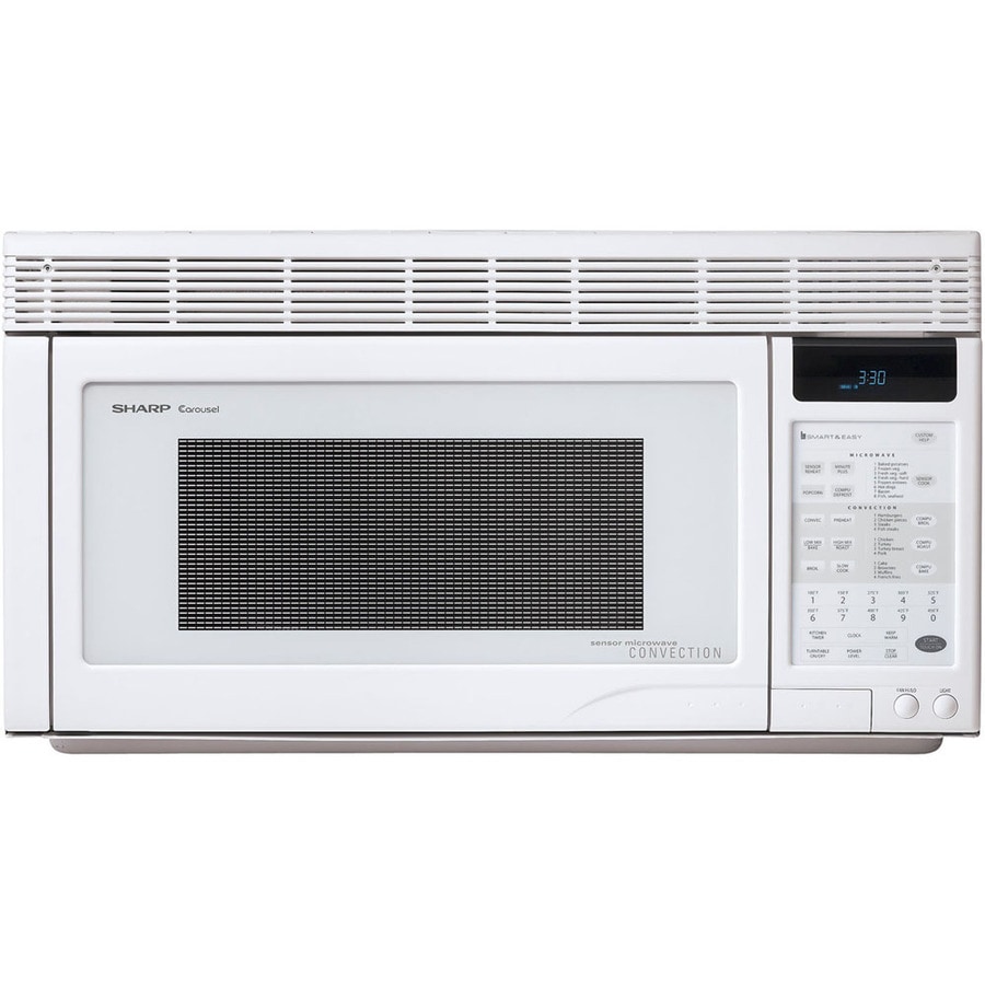 Sharp 1.1 Cu. ft. Stainless Steel Convection Over-the-range Microwave Oven