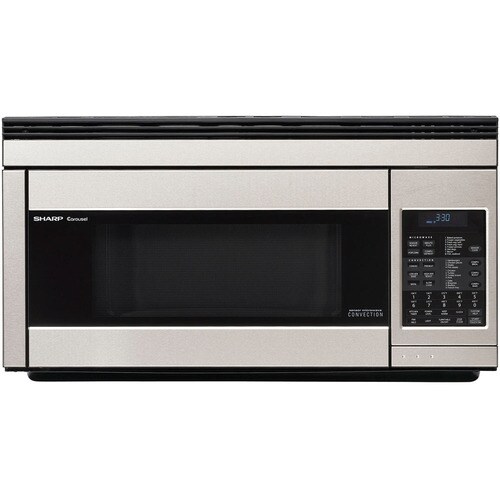 Sharp 1.1-cu ft Over-the-Range Convection Microwave with Sensor Cooking