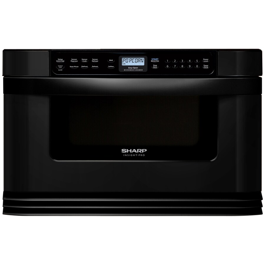 Sharp 24 Inch 1 0 Cu Ft Microwave Drawer Color Black At