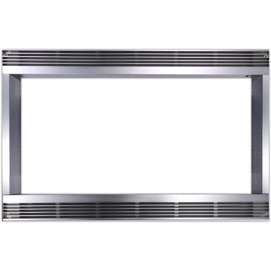 Sharp Built In Microwave Trim Kit Stainless Steel At Lowes Sharp Built In Microwave Trim Kit Stainless Steel