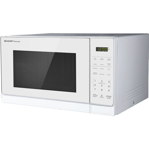 Sharp 0.7cu ft 700 Countertop Microwave (White) in the Countertop