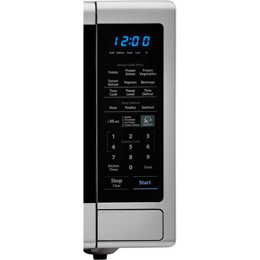 Sharp Carousel 1.4-cu ft 1000-Watt Countertop Microwave (Stainless ...