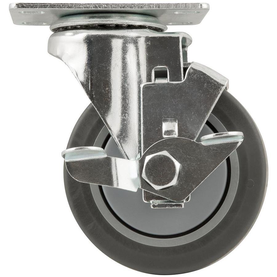Waxman 4in Rubber Swivel Caster at
