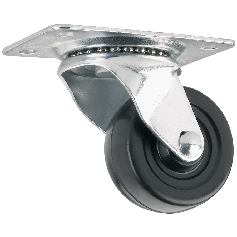 Shop Waxman 21/2in Rubber Swivel Caster at