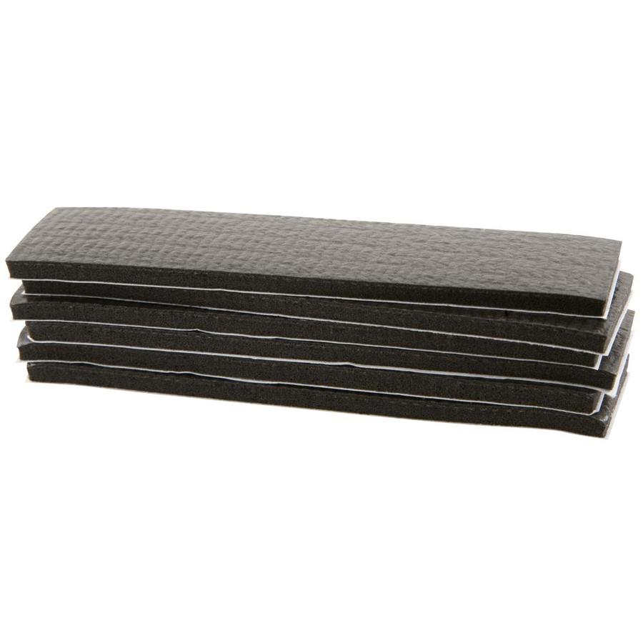 Waxman 6-Pack 1-in x 4-in Black Rubber Pads at Lowes.com