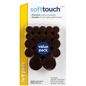 Waxman Brown Felt Pad Assortment