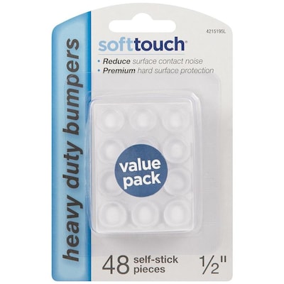 Softtouch Heavy Duty 48 Pack Cabinet Bumpers At Lowes Com