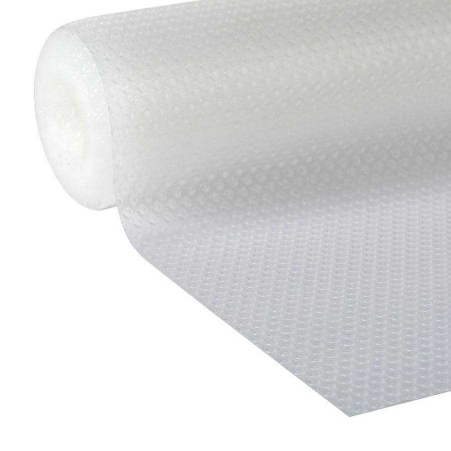 Duck Clear Classic 16-in x 16-ft Clear Shelf Liner in the Shelf Liners ...