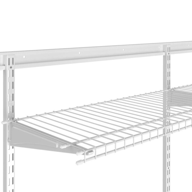 ClosetMaid All Purpose/Linen 6ft x 12in White Universal Wire Shelf in the Wire Closet Shelves