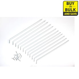 ClosetMaid 12-Pack 16-in White Long Rectangular Shelving Support Brackets