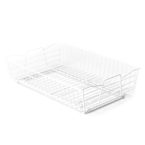 Real Organized 1 Drawers White Plastic Drawer in the