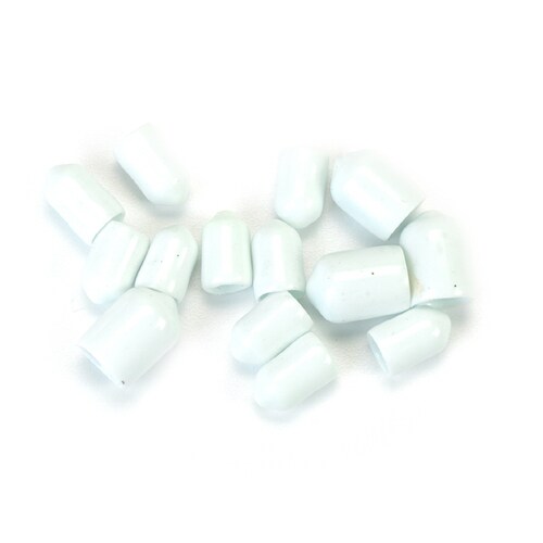 ClosetMaid Large and Small Shelf End Caps in the Wire Closet