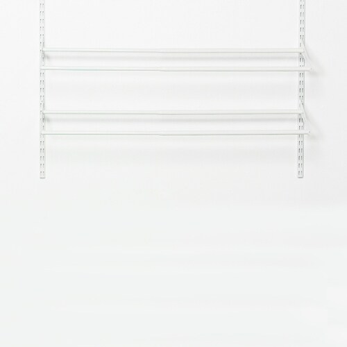 ClosetMaid 8 Pair White Metal Shoe Rack at Lowes.com