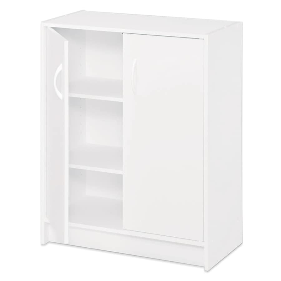 Shop ClosetMaid 241 In White Laminate Stacking Storage At Lowescom