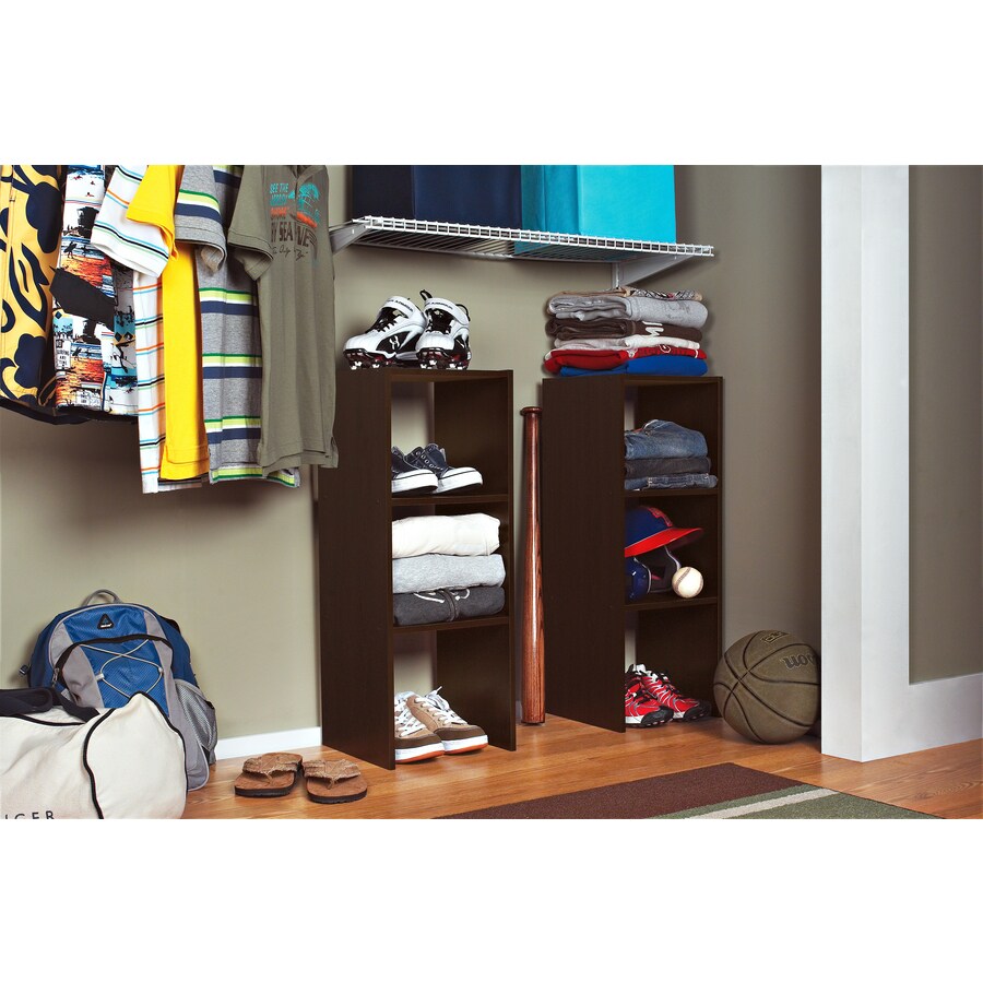 ClosetMaid Espresso Stackable Cube Organizer in the Storage Cubes ...