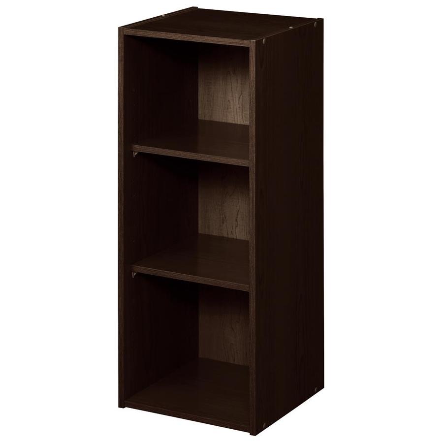 Closetmaid Espresso Stackable 3 Shelf Organizer At Com Closetmaid Espresso Stackable 3 Shelf Organizer