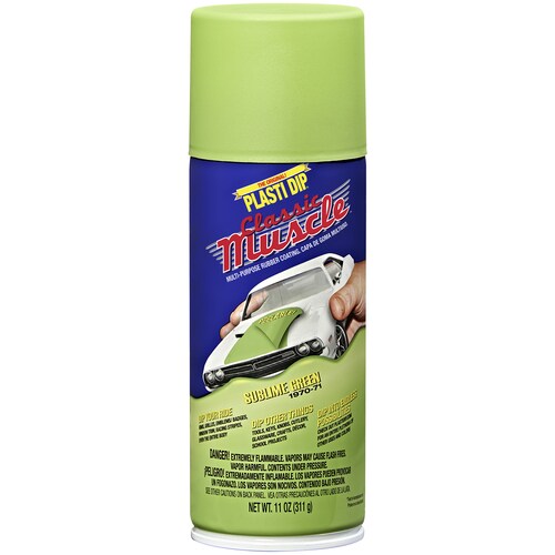 Plasti Dip 11fl oz Green Aerosol Spray Rubberized Coating in the