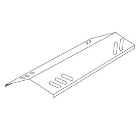 Heavy Duty BBQ Parts Stainless Steel Heat Plate
