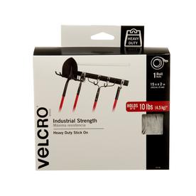 VELCRO Industrial Strength Sticky Back 15-ft x 2-in Fastener White