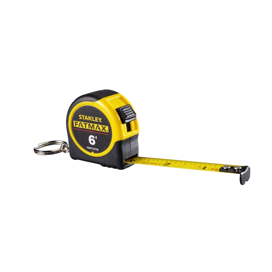 Stanley Products FatMax Keychain Tape Measure, 6' x 1/2